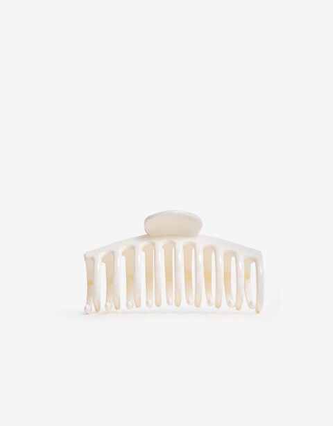 Broche Acrilico Broche Maxi Acrílico - Blanco Nacarado/perlado