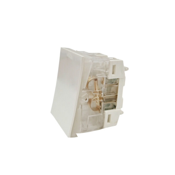 Módulo int. bipolar 10A 250V bianco reale Silight SK3104