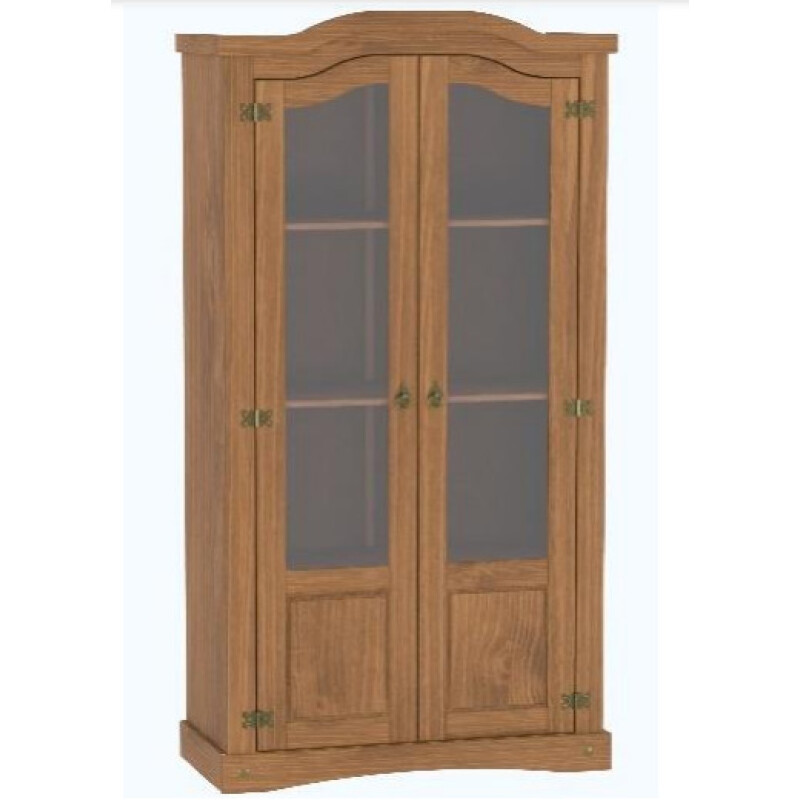 Cristalero Aparador - Modular Alacena - Madera 2 Puertas con vidrio Cristalero Aparador - Modular Alacena - Madera 2 Puertas con vidrio