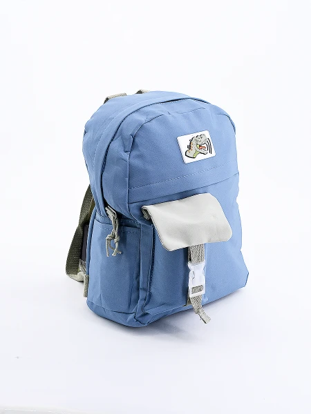 MOCHILA INICIAL CON DINO AZUL