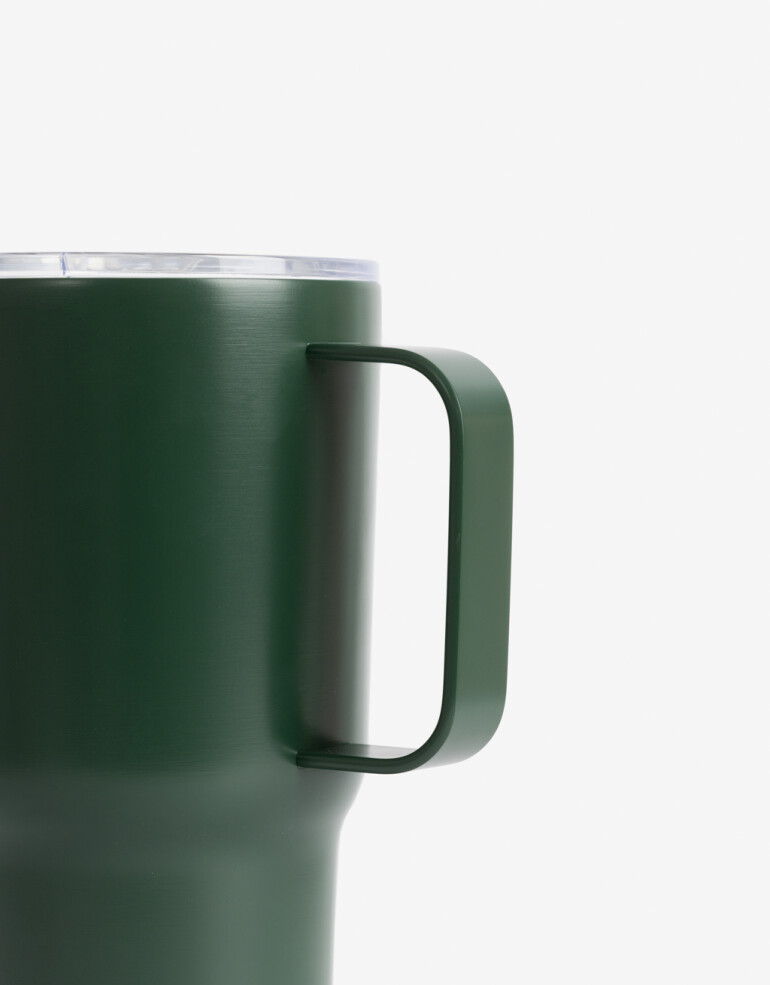 Artículos cocina Vasos Vaso Metálico Con Asa - Verde Oscuro