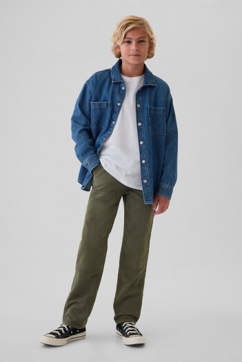 Pantalón Original Carpenter Niño Mineral Green