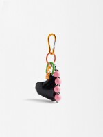Llavero Charm Corazón multicolor