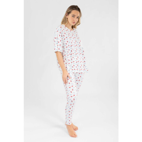 Cherry pijama long Cherry blossom