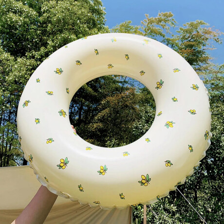 Flotador Inflable Rayas 80cm Limon