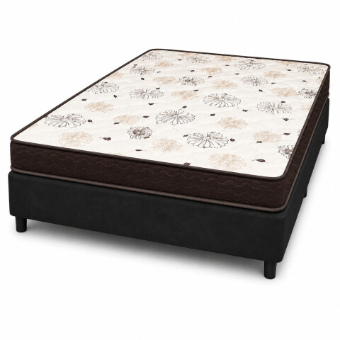 Sommier Dorado 2 Plazas Colchón Espuma Reversible Matelaseado 138 x 188 x 13 cm Sommier Dorado 2 Plazas Colchón Espuma Reversible Matelaseado 138 x 188 x 13 cm
