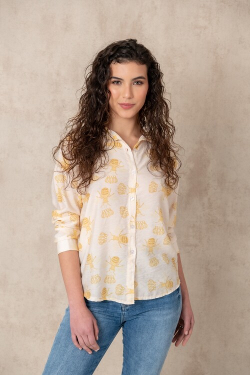 Camisa estampada Bee