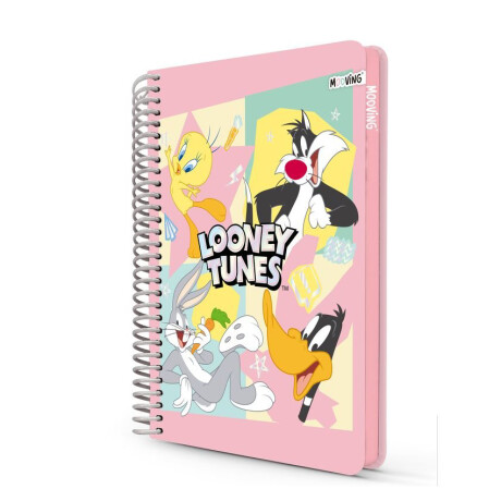 Cuaderno Mooving Carta 96 hojas Looney Tunes Diseño 1