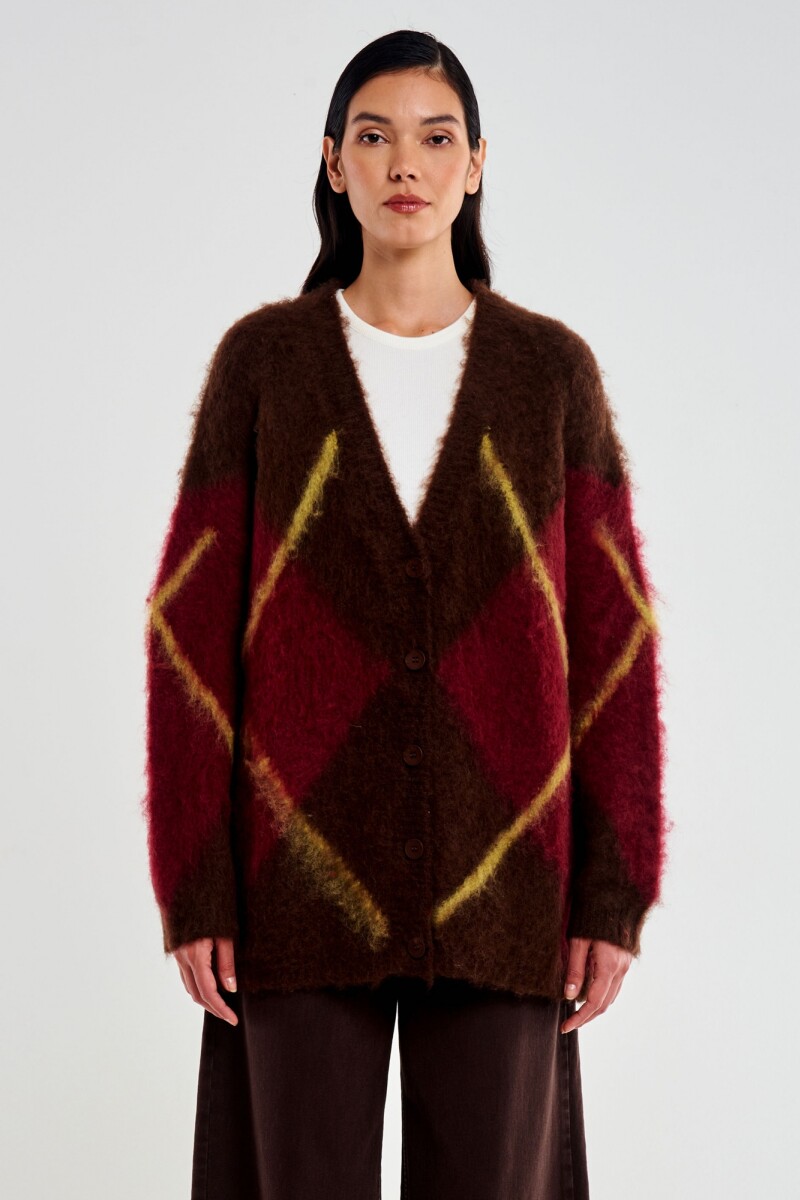 CARDIGAN Marron