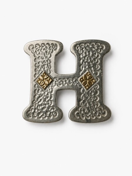 Letras Plata y Oro H