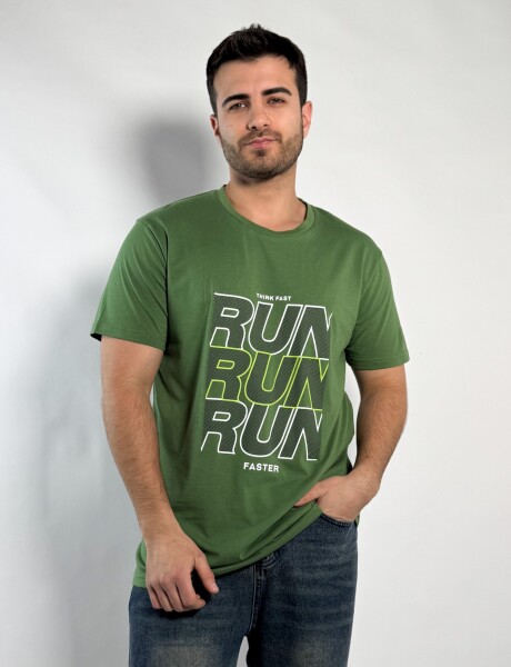 Remera de hombre Ale Verde