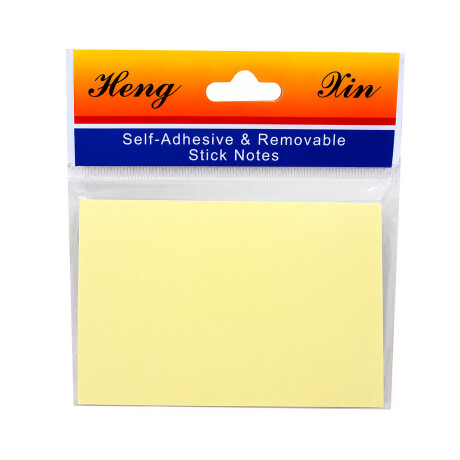 Notas autoadhesivas 100hojas amarillo Notas autoadhesivas 100hojas amarillo