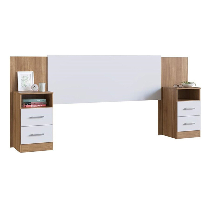 Juego De Dormitorio Ropero 6p Cómoda 5c Respaldo C/mesas Luz Juego De Dormitorio Ropero 6p Cómoda 5c Respaldo C/mesas Luz
