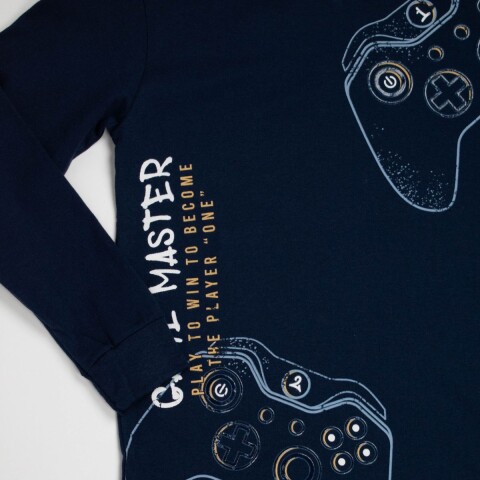 T-SHIRT 4-10 AZUL