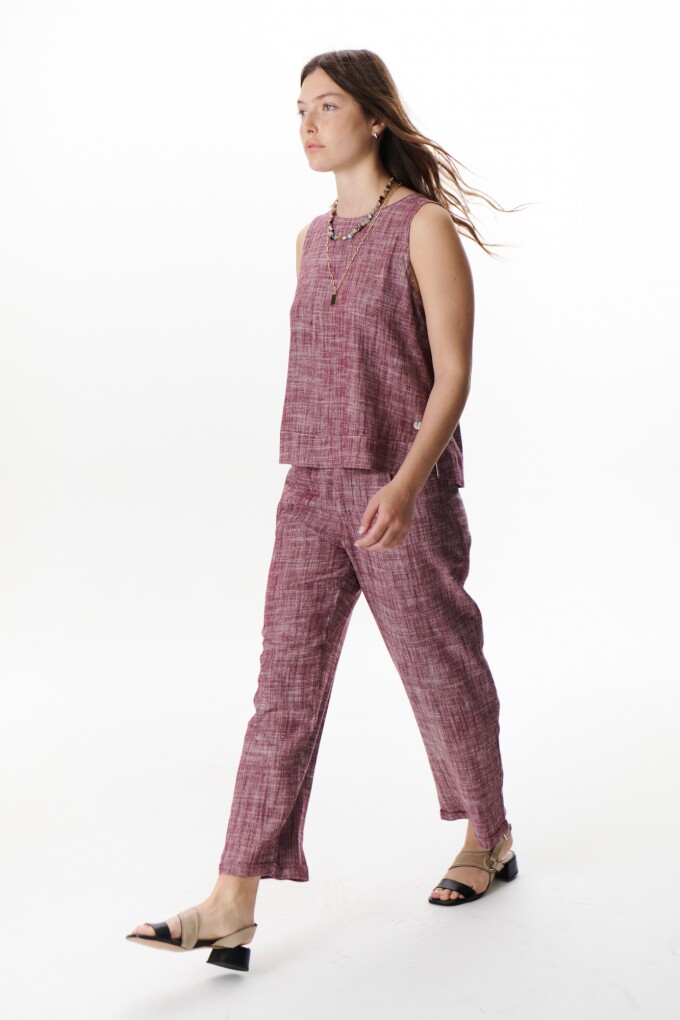 PANTALON MELANIE ROJO