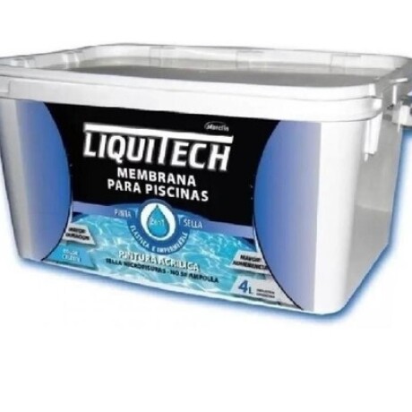 Membrana para piscina 4L Azul Caribe Liquitech