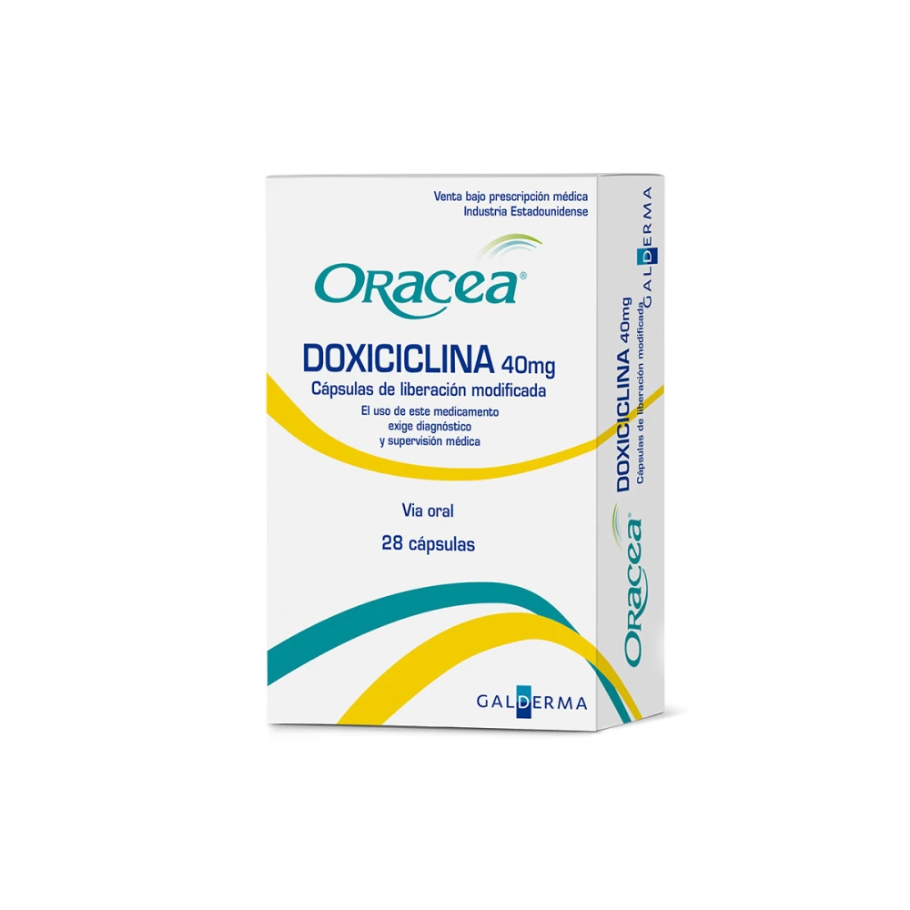 ORACEA 40 MG. CJ X 28 CÁPS.