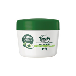 CREMA DE MANOS FAMILY BASICS GLICERINA 145G AGUACATE