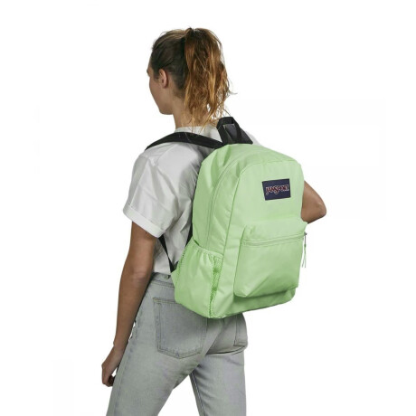 Mochila Escolar Jansport Cross Town Original Unisex Urbana Mint Chip