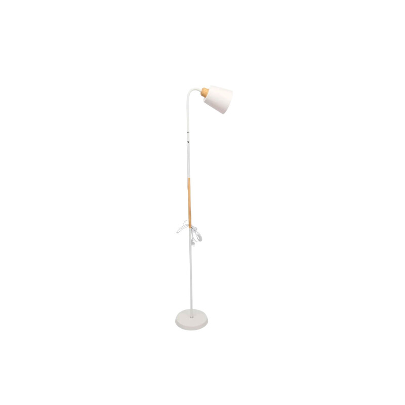 Lámpara De Pie Lumax Nórdica Flexible 1.5 M Blanco