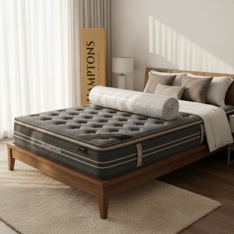 Colchon de resortes 2 Plazas Hamptons Zirconium Colchon de resortes 2 Plazas Hamptons Zirconium