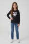 Camiseta manga larga NEGRO