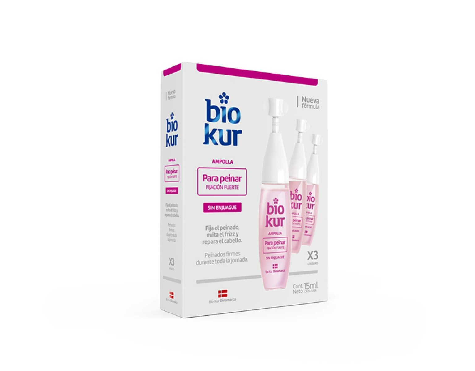 Bio-Kur Ampollas X3 Fijación Fuerte 