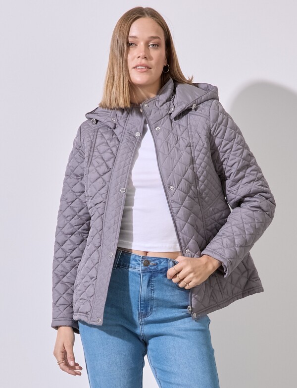 Campera Capitoneada GRIS