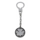 Llavero plata 925 con medalla con diseño trébol. Diámetro 27 mm Llavero plata 925 con medalla con diseño trébol. Diámetro 27 mm