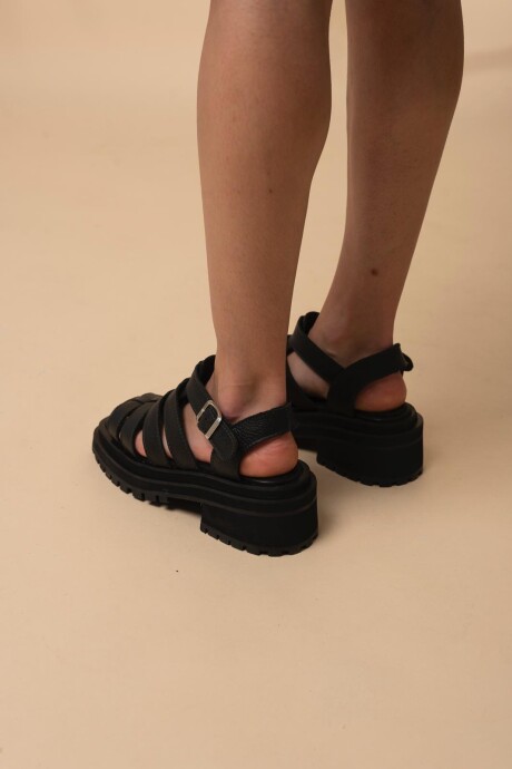 SANDALIAS SIENA NEGRO