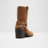 ALBAI LIGHT BROWN SUEDE LEATHER LIGHT BROWN