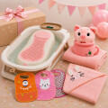 Kit Babyshower Regalo Maternal Bebé Bañito Toalla Peluche Combo nena