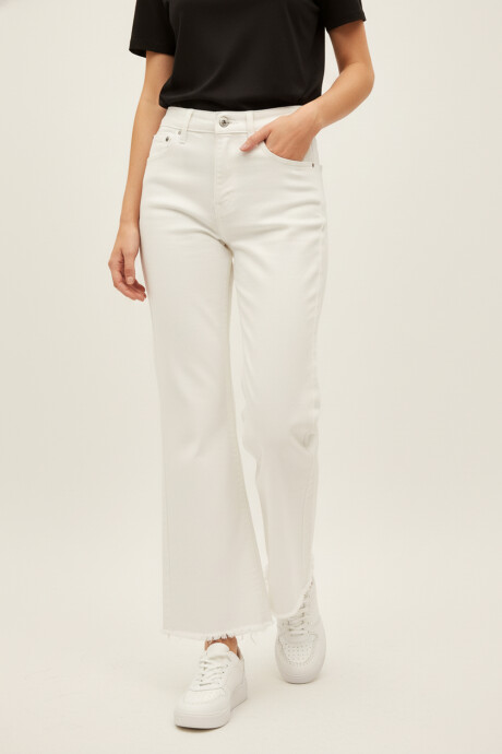 Pantalon Beaty Marfil / Off White