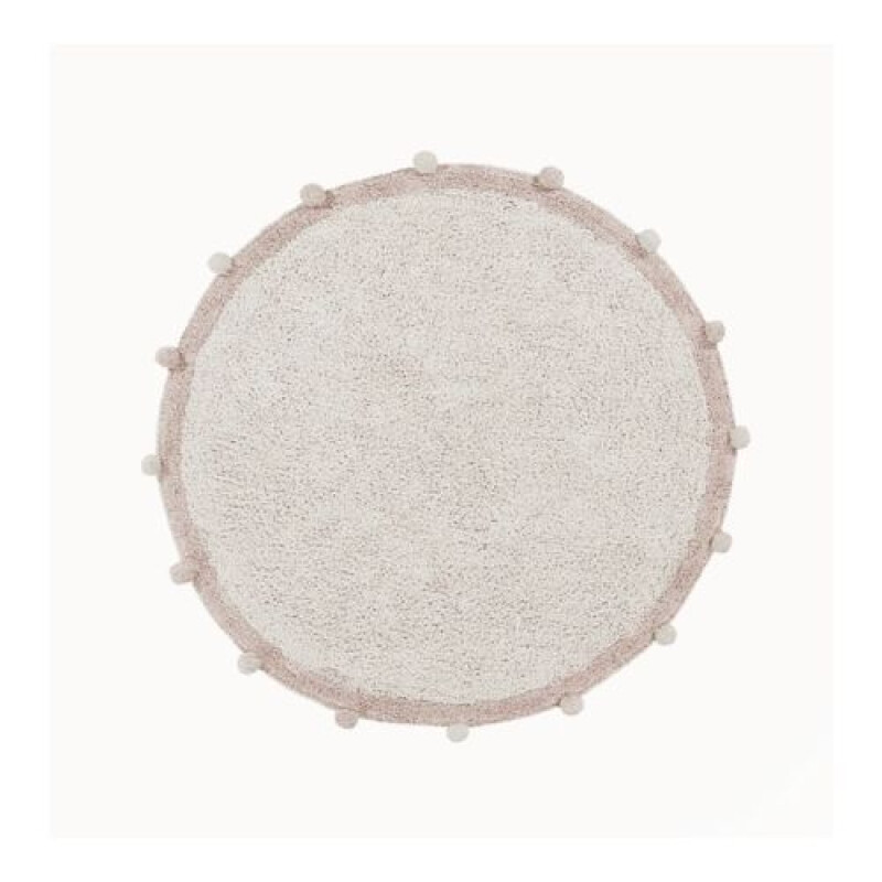 Alfombra lavable Bubbly - Nude y rosa - Lorena Canals Alfombra Lavable Bubbly - Nude Y Rosa - Lorena Canals
