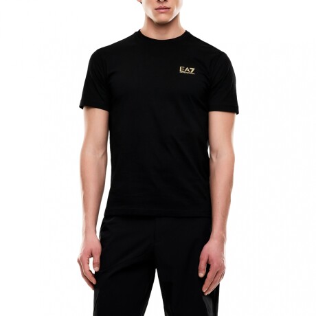 Remera EA7 Emporio Armani Pima Cotton Core Identity Black
