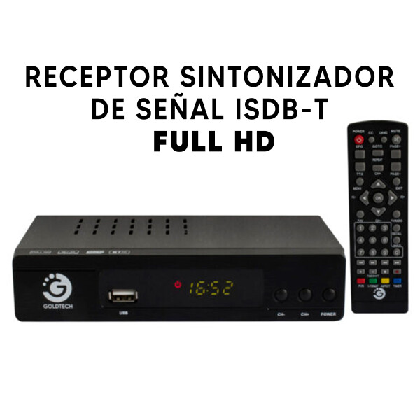 Sintonizador Isdbt Eontech Dvb-2007 SINTONIZADOR DE TV TUNEBOX GOLDTECH