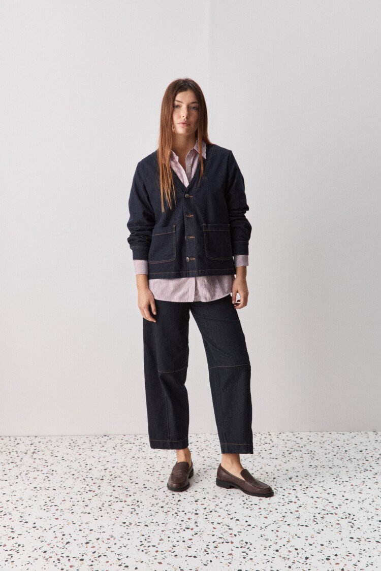 SOBRECAMISA LARI Indigo