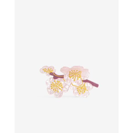 Broche Acrílico De Flor De Cerezo Rosa pastel