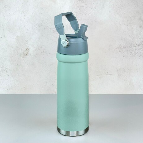Botella Térmica de Acero Inoxidable con Pico y Manija 650ML Botella Térmica de Acero Inoxidable con Pico y Manija 650ML