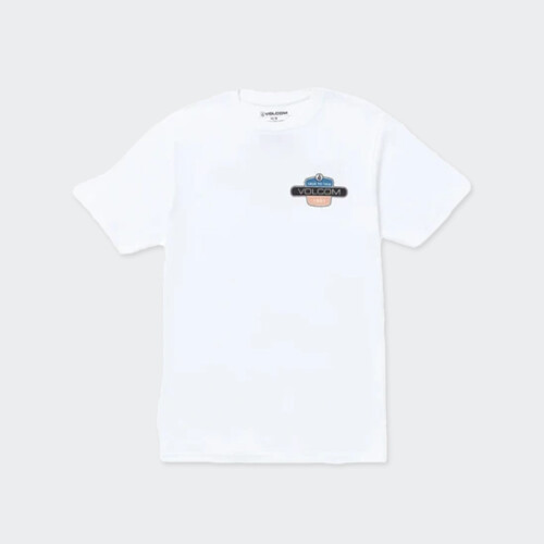 Remera Volcom Back Fill Blanco