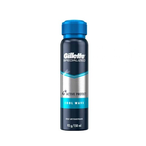 Spray Antitranspirante Gillette Cool Wave 150ml Spray Antitranspirante Gillette Cool Wave 150ml