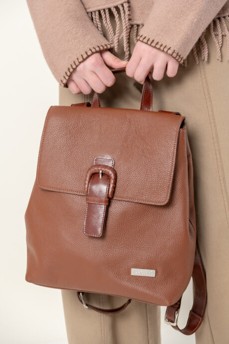 Mochila paula Cognac