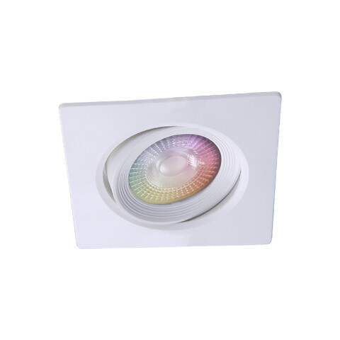 Downlight LED inteligente WIFI 5W 350Lm RGBW 95MM TE3962