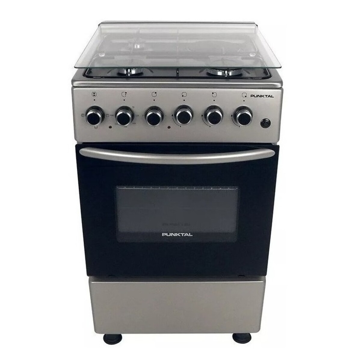 Cocina Punktal Turca Pk-1050 Etk Color Inox Con Puerta Con Visor 220v 