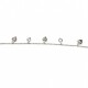 Pulsera con colgantes de corazón Pulsera con colgantes de corazón