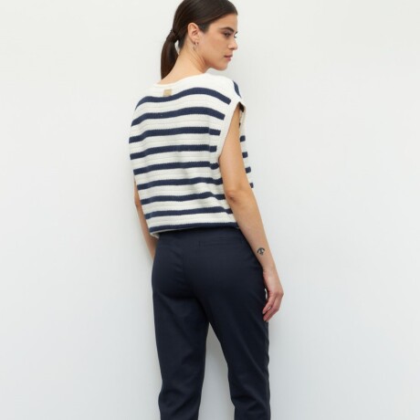 PANTALÓN LILOU Azul Marino