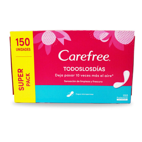 PROTECTOR CAREFREE BRISA S/PERFUME X 150 U PROTECTOR CAREFREE BRISA S/PERFUME X 150 U