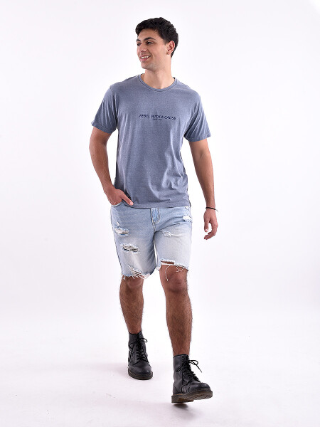 REMERA MIST REGULAR AZUL