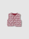 Chaleco Acolchado Reversible Berenjena