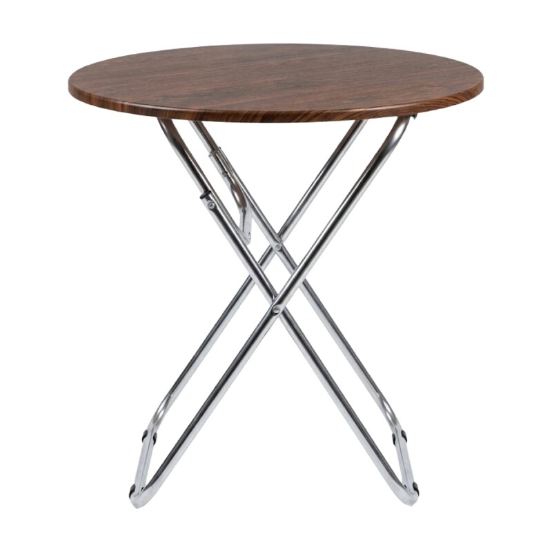 MESA AUXILIAR RED MARRON 60CM Unica